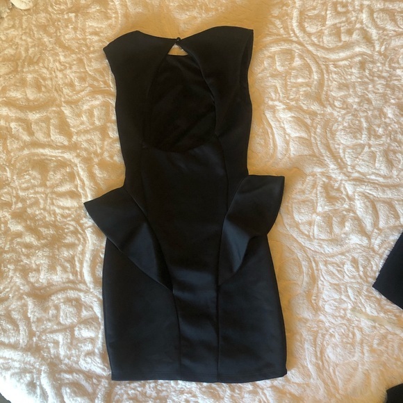 Black Party Mini Dress - Picture 2 of 4